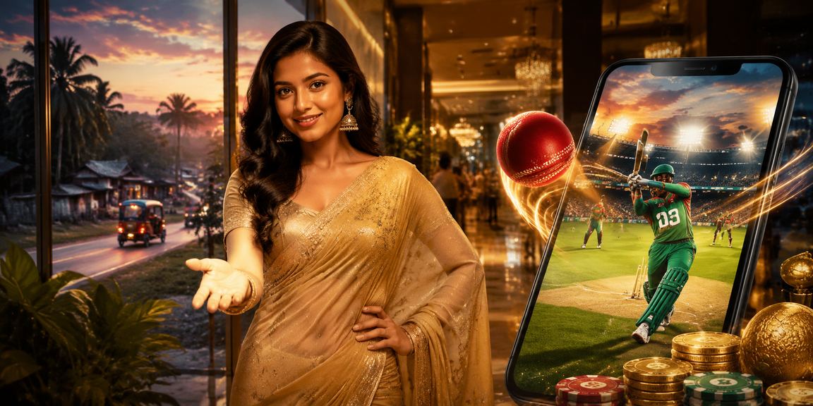 কমিল্লার স্পোর্টস বেটিং মডেল স্মার্টফোনে খেলছেন